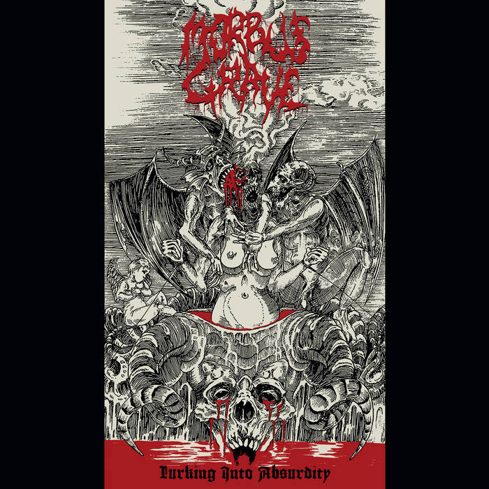 MORBUS GRAVE - Lurking into Absurdity cover 