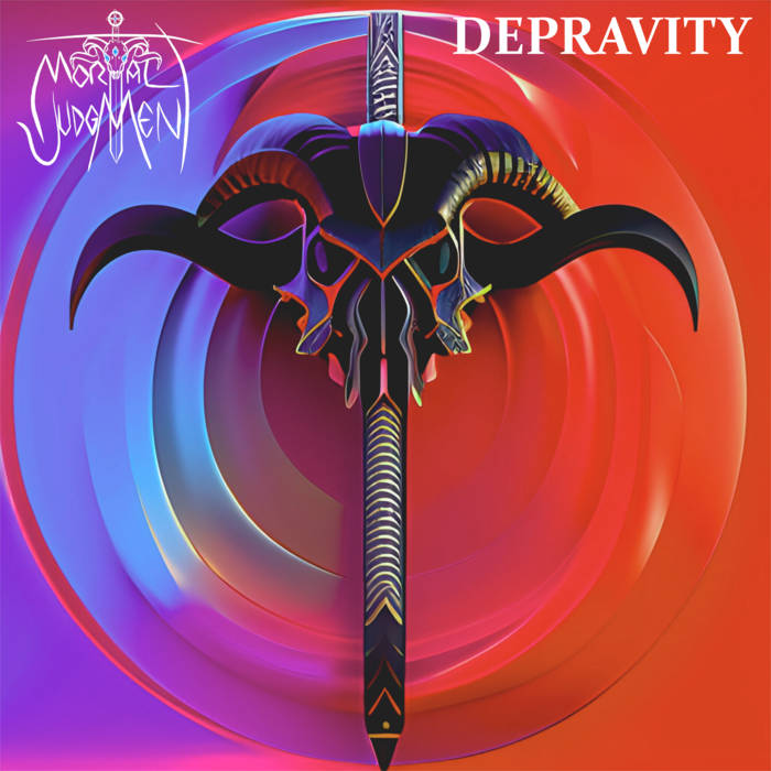 MORTAL JUDGMENT - Depravity cover 