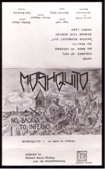 MOSHQUITO - No Back To Inferno cover 