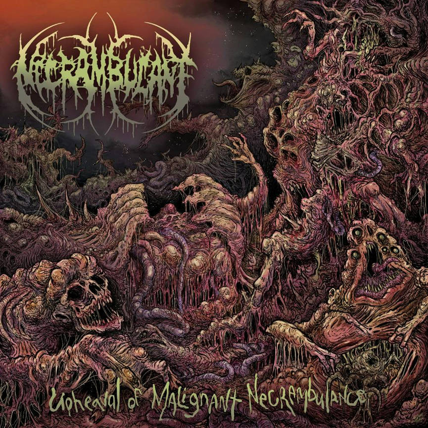 NECRAMBULANT - Upheaval of Malignant Necrambulance cover 