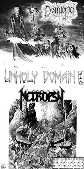 NECROPSY - Unholy Domain / Necropsy cover 