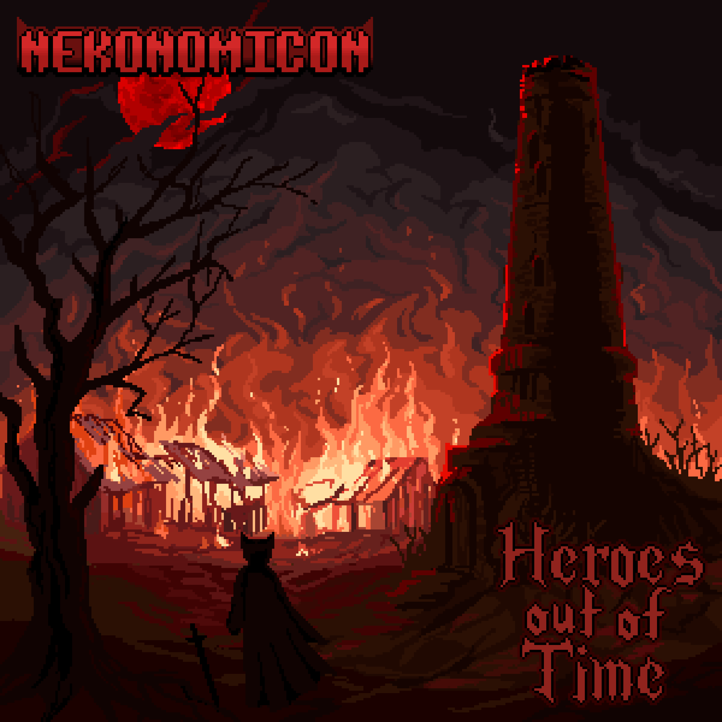 NEKONOMICON - Heroes Out Of Time cover 