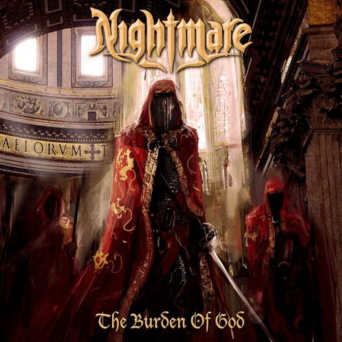 NIGHTMARE - The Burden of God cover 