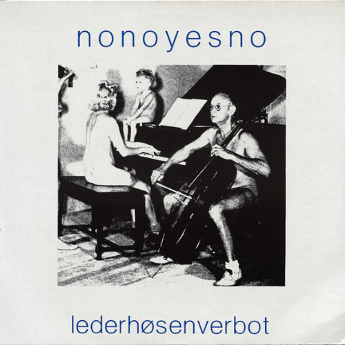 NONOYESNO - Lederhøsenverbot cover 