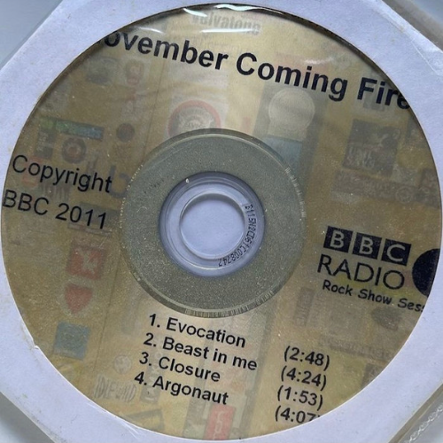 NOVEMBER COMING FIRE - BBC Radio 1 Rock Show Session cover 