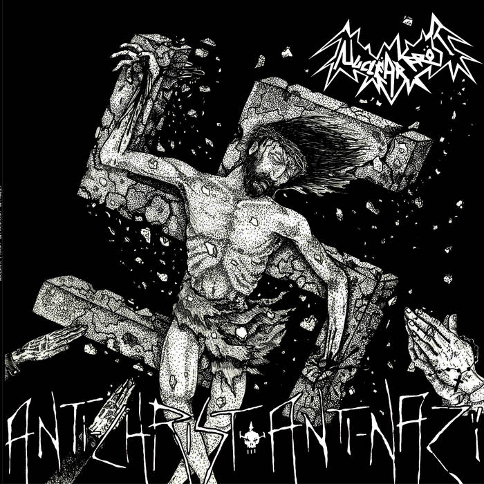 NUCLËAR FRÖST - Anti-Christ/Anti-Nazi cover 