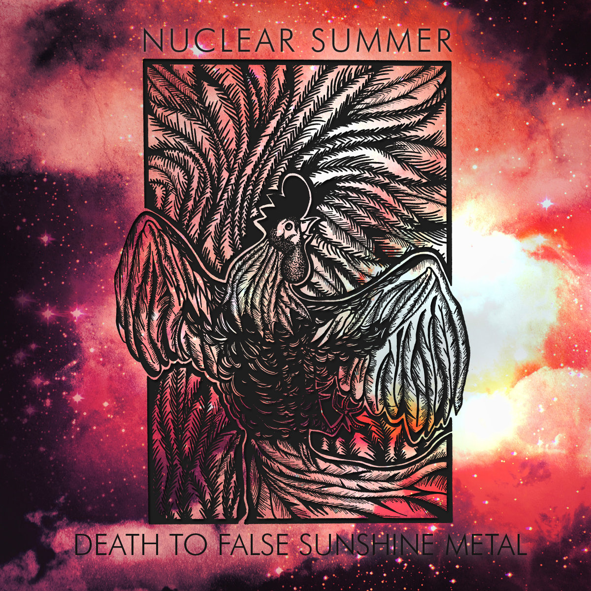 NUCLEAR SUMMER - Death To False Sunshine Metal cover 