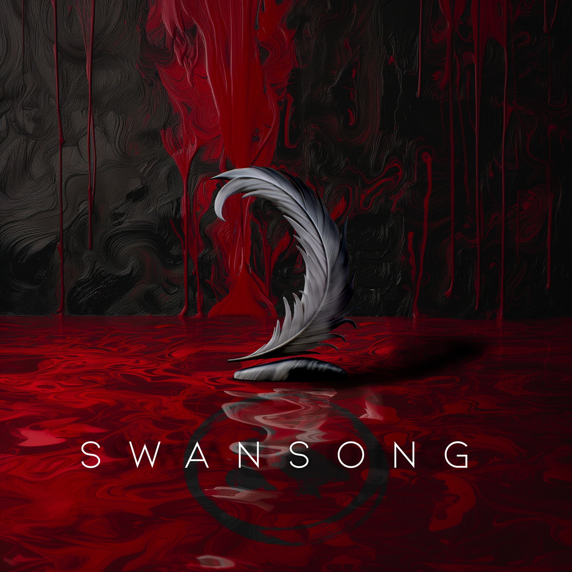 OATHSWAN - Swansong cover 