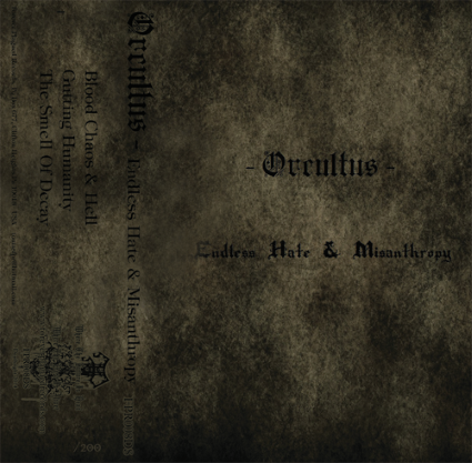 ORCULTUS - Endless Hate & Misanthropy cover 