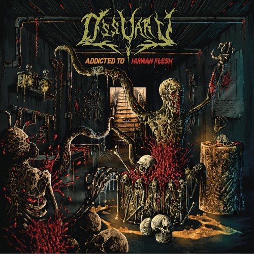 OSSUARY - Addicted To Human Flesh cover 