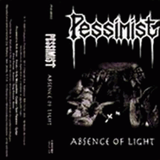 PESSIMIST - Absence of Light cover 