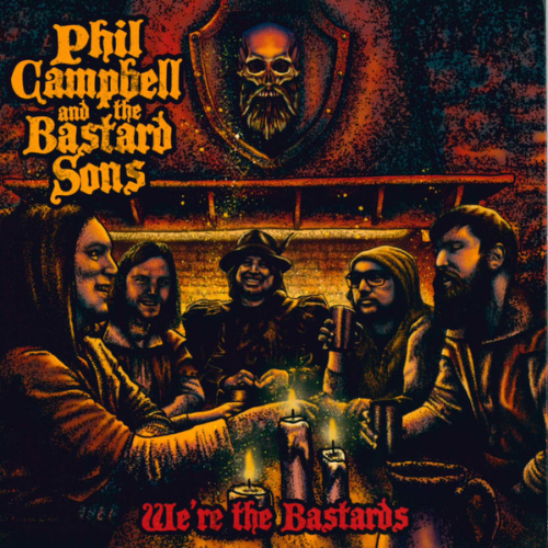 PHIL CAMPBELL AND THE BASTARD SONS - We're The Bastards cover 