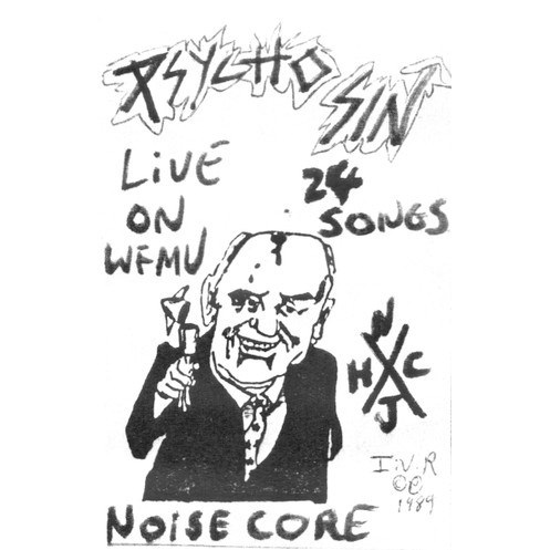 PSYCHO SIN - 24 Songs Live On WFMU cover 