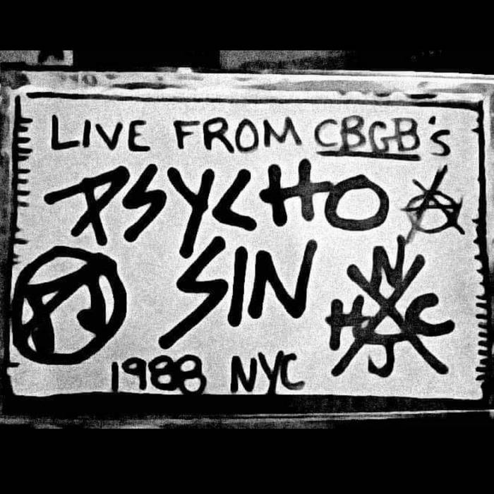 PSYCHO SIN - CBGB's Live cover 