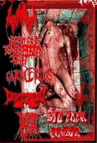 PUTRID CUNT - Split Tape cover 