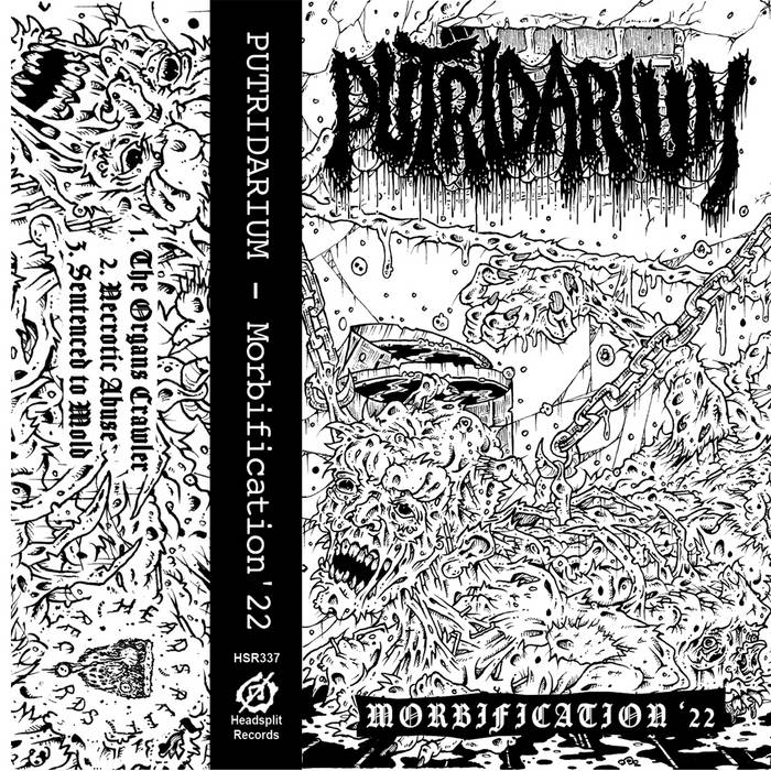 PUTRIDARIUM - Morbification '22 cover 