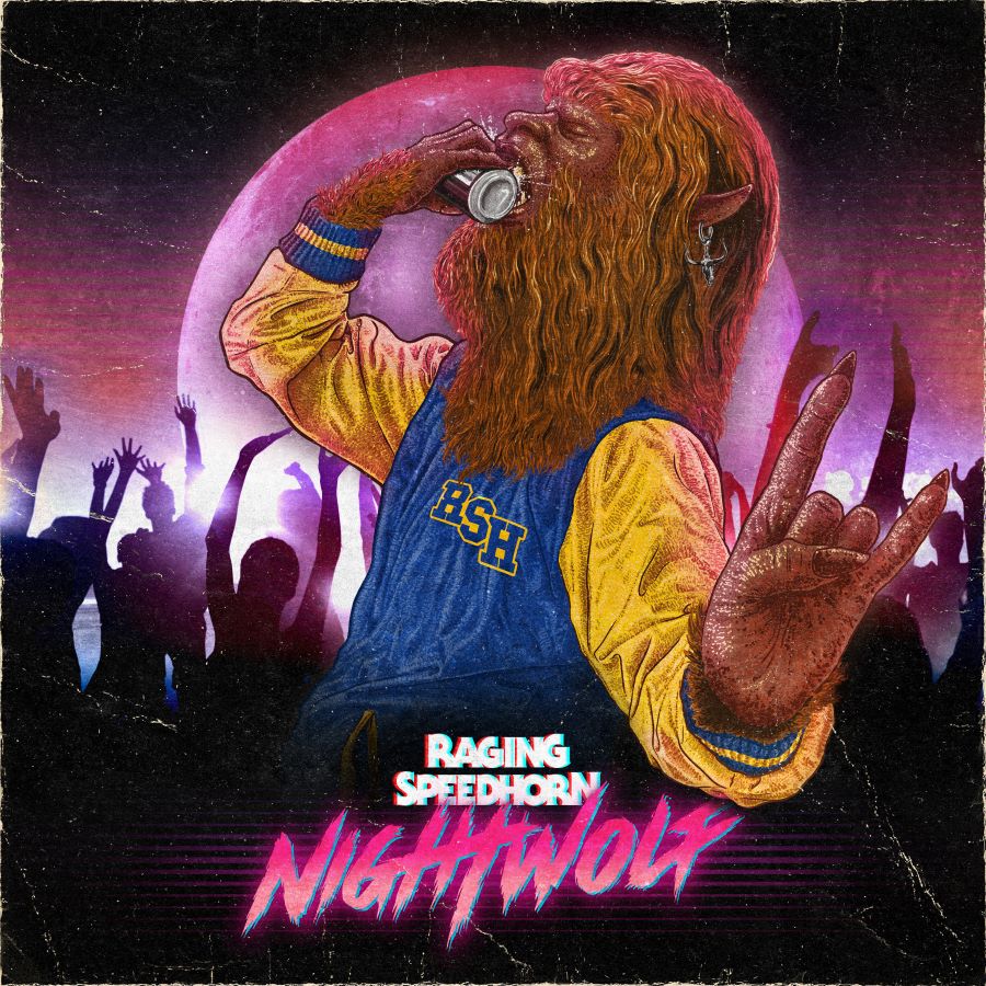 RAGING SPEEDHORN - Night Wolf cover 