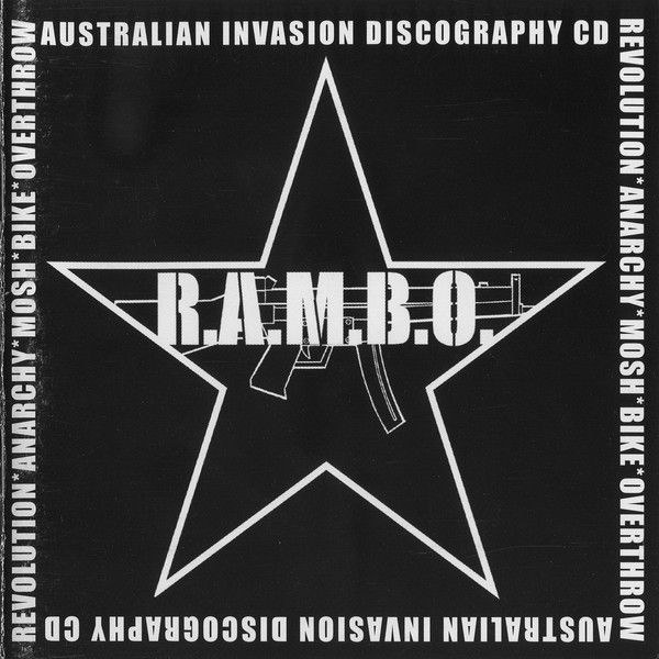 R.A.M.B.O. - Australian Invasion Discography CD cover 