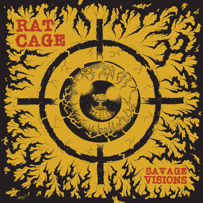 RAT CAGE - Savage Visions cover 