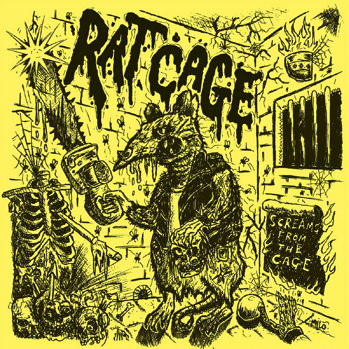 RAT CAGE - Screams From The Cage cover 