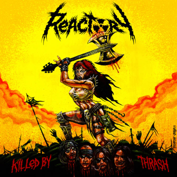 REACTORY - Killed By Thrash cover 