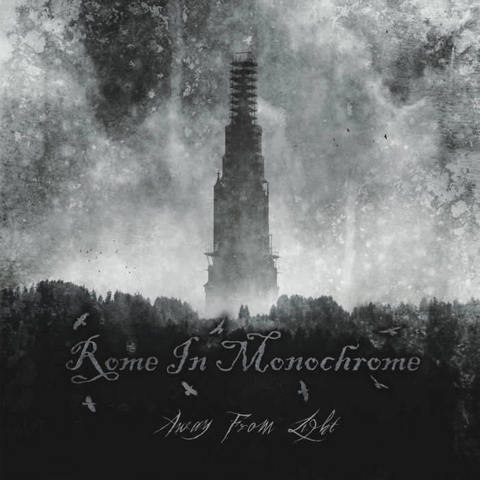 ROME IN MONOCHROME - Away From Light cover 