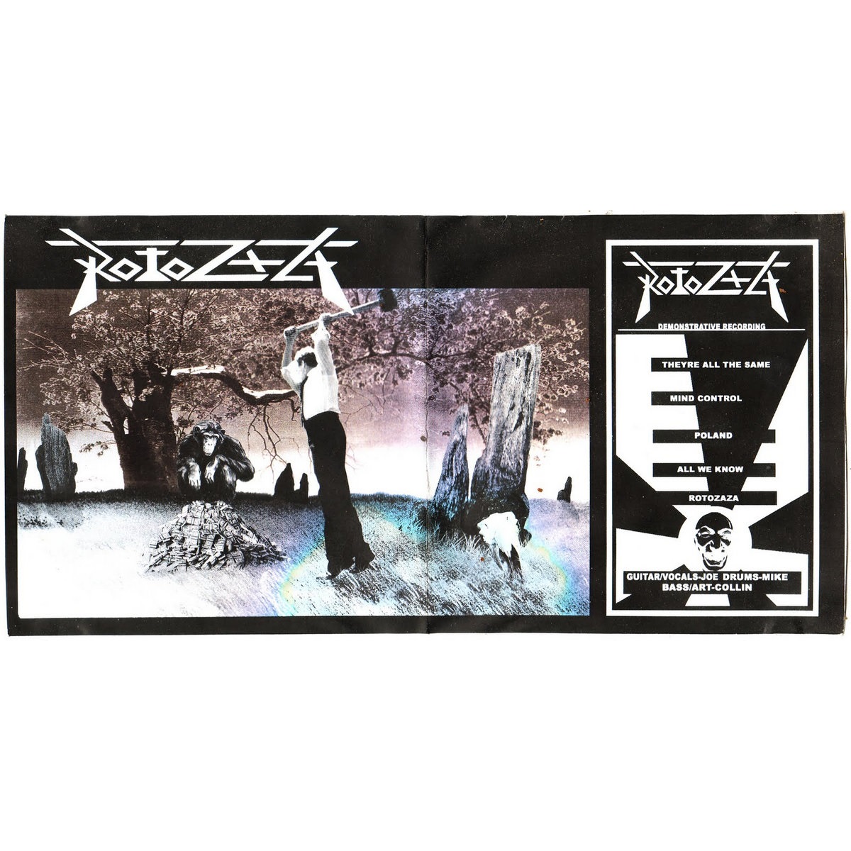 ROTOZAZA - 2003 Demo cover 