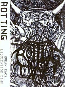 ROTTING - Human Race Liquidation Demo cover 