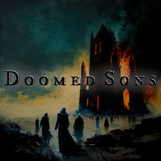 RUIN RISING - Doomed Sons cover 