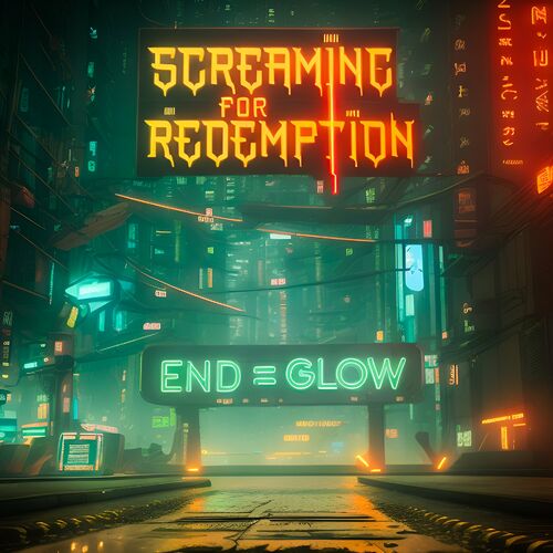 SCREAMING FOR REDEMPTION - End = Glow cover 