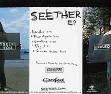 SEETHER - Seether EP cover 