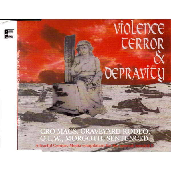 SENTENCED - Violence, Terror & Depravity cover 