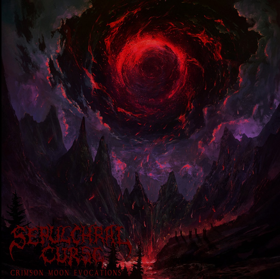 SEPULCHRAL CURSE - Crimson Moon Evocations cover 