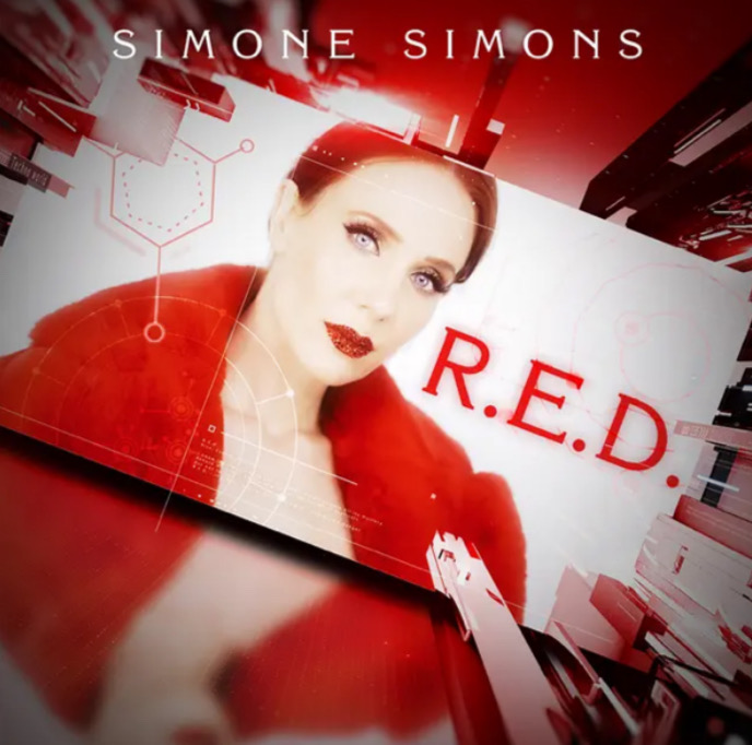 SIMONE SIMONS - R.E.D. cover 