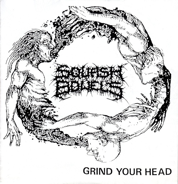 SQUASH BOWELS - Grind Your Head cover 