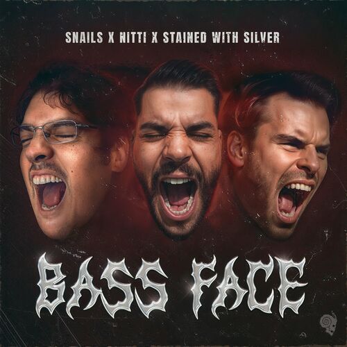 STAINED WITH SILVER - Bass Face (with Snails, Nitti) cover 