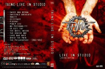 TAINE - Live in Studio cover 