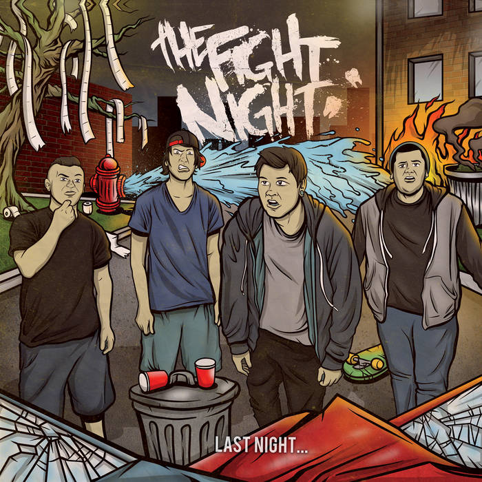 THE FIGHT NIGHT - Last Night​.​.​. cover 