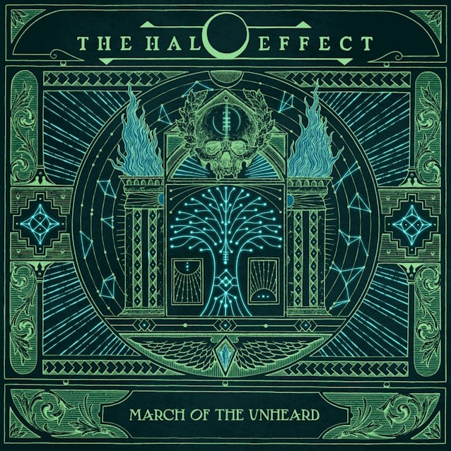 THE HALO EFFECT - March Of The Unheard cover 