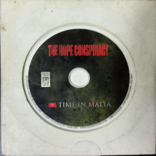 THE HOPE CONSPIRACY - The Hope Conspiracy / Time In Malta cover 