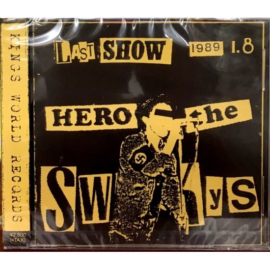 THE SWANKYS - Last Show 1989.1.8 cover 