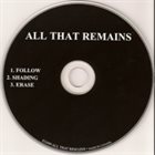 ALL THAT REMAINS All That Remains album cover