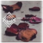 DEAR DISTANCE Not What You Need album cover