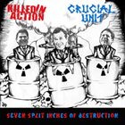 KILLED IN ACTION Seven Split Inches Of Destruction album cover