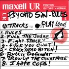 PSYCHO SIN Rules album cover