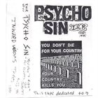 PSYCHO SIN You Don't Fight For Your Country Your Country Kills You album cover