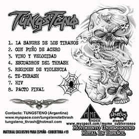 TUNGSTENO - Tungsteno #19 M.U.M.E. cover 