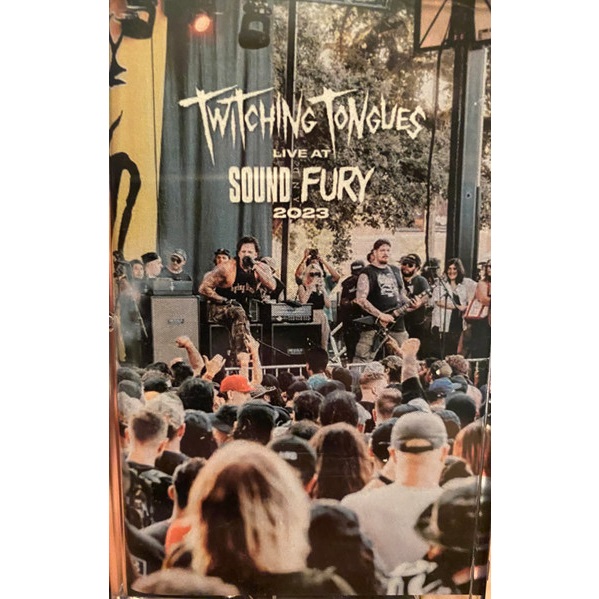 TWITCHING TONGUES - Live At Sound & Fury 2023 cover 