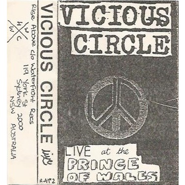 VICIOUS CIRCLE - Live At The Prince Of Wales cover 