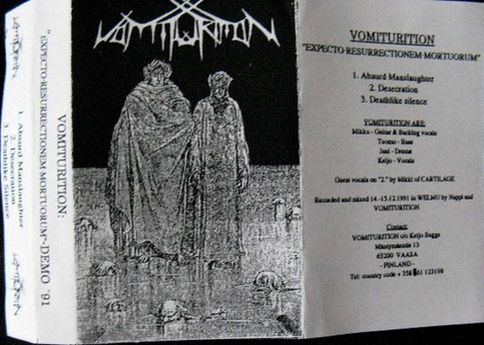 VOMITURITION - Expecto Resurrectionem Mortuorum cover 